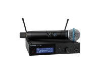 SLXD24+/B58 Sistema Sem Fios Digital de Mão com Microfone Beta 58A SLXD24+/B58 Sistema Sem Fios Digital de Mão com Microfone Beta 58A